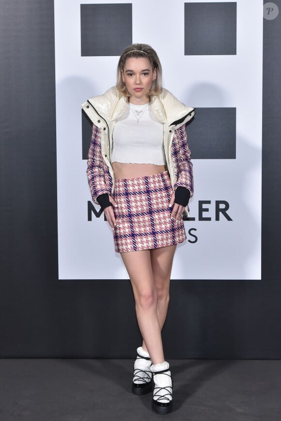 Sarah Snyder - Présentation "Moncler Genius" en ouverture de la Fashion Week de Milan, le 20 février 2018.