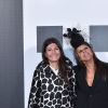 Giovanna Battaglia et Anna Dello Russo - Présentation "Moncler Genius" en ouverture de la Fashion Week de Milan, le 20 février 2018.