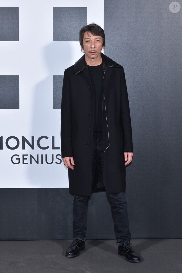 Pierpaolo Piccioli (Valentino) - Présentation "Moncler Genius" en ouverture de la Fashion Week de Milan, le 20 février 2018.