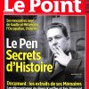 Couverture du magazine "Le Point", numéro du 22 février 2018.