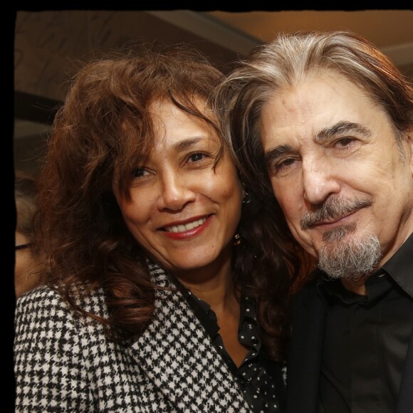 Exclusif - Marie-Hélène Chassagne - Serge Lama en concert à l'Olympia dans le cadre de sa tournée " Je débute ". Paris, le 11 février 2018. © Alain Guizard / Bestimage