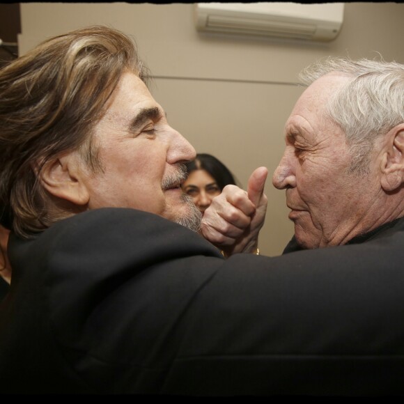 Exclusif - Jean-Claude Bouttier - Serge Lama en concert à l'Olympia dans le cadre de sa tournée " Je débute ". Paris, le 11 février 2018. © Alain Guizard / Bestimage