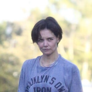 Exclusif - Katie Holmes et son compagnon Jamie Foxx sont allés jouer au basket en amoureux le jour de la Saint Valentin à Los Angeles, le 14 février 2018