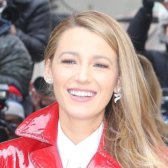 Blake Lively à son arrivée au défilé de mode "Michael Kors" lors de la Fashion Week de New York. Le 14 février 2018