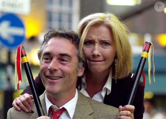 Greg Wise et sa femme Emma Thompson le 24 septembre 2009 à Londres