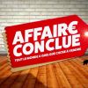 Logo de l'émission "Affaire conclue".