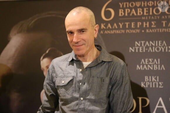 Daniel Day-Lewis en conférence de presse pour le film "Phantom Thread" à Athènes le 31 janvier 2018.  British actor Daniel Day Lewis gave a press conference at King George Hotel for his upcoming movie "Phantom Thread" in Athens01/01/2018 - Athènes