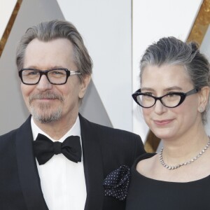 Gary Oldman et Gisele Schmidt aux Oscars 2018