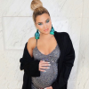 Khloé Kardashian (enceinte de son premier enfant) sur une photo publiée sur Instagram. Février 2018.