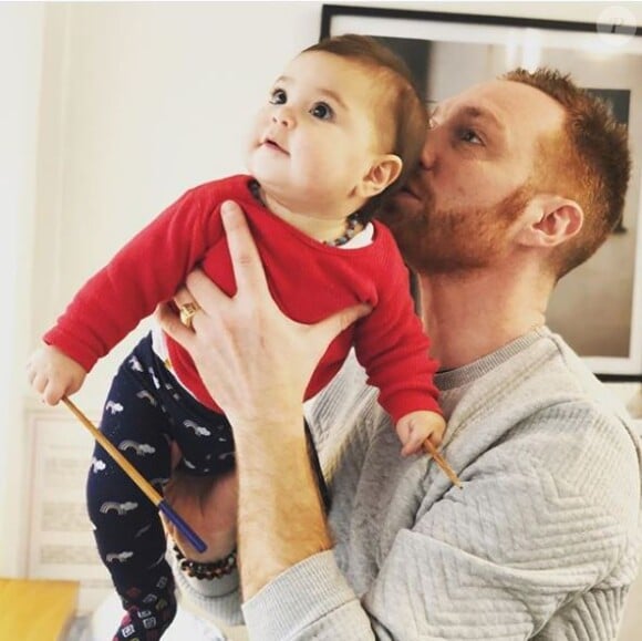 Maxime de "Koh Lanta Fidji" et sa fille Lou sur Instagram, 4 mars 2018