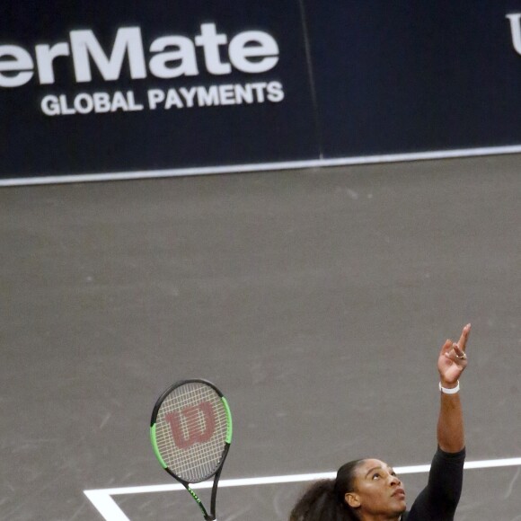 Serena Williams lors du mini-tournoi d'exhibition Tie Break Tens au Madison Square Garden à New York City, New York, Etats-Unis, le 5 mars 2018. © Charles Guerin/Bestimage USA