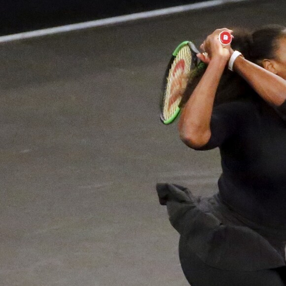 Serena Williams lors du mini-tournoi d'exhibition Tie Break Tens au Madison Square Garden à New York City, New York, Etats-Unis, le 5 mars 2018. © Charles Guerin/Bestimage USA