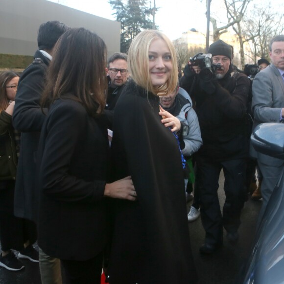 Dakota Fanning - Défilé de mode "Valentino", collection prêt-à-porter automne-hiver 2018/2019, à l'Hôtel National des Invalides. Paris le 4 mars 2018 © CVS-Veeren / Bestimage