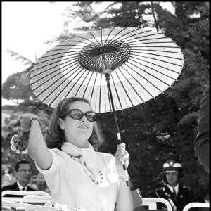 La princesse Grace, à Monaco, 1973.