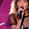 Djeneva dans "The Voice 7" sur TF1 le 10 mars 2018.