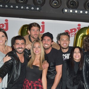 Sarah, Tristan, Amélie, Thomas, Maddy, Rémi, Manon, Emilie Nef Naf, Charles, Tristan, Jordan, Steven, Florian - Lancement de la saison 10 des Anges de la télé-réalité au restaurant Angie à Paris le 9 mars 2018. 09/03/2018 - Paris