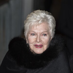 Line Renaud arrive au dîner de la 43e cérémonie des César au Fouquet's à Paris, le 1er mars 2018. © Pierre Perusseau/Bestimage