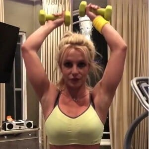 Britney Spears entretient son corps de rêve. Instagram, mars 2018