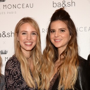 Exclusif - Lucy Williams, Leoni (blog OHH Couture), Brittany Xavier (blog Thrifts and Threads) lors de l'inauguration de la boutique Ba&Sh à l'hôtel Royal Monceau à Paris le 15 mars 2018. Pour la toute première fois, Ba&sh collabore avec Le Royal Monceau et imagine pour l'occasion un pop-up store inédit au sein du palace de la capitale. Deux entités aux univers respectifs qui se ressemblent, à la fois chics et parisiens. Audace, ambition et féminité ont été les maîtres mots dans l'élaboration de ce tout nouveau projet imaginé par Barbara et Sharon, fondatrices de la marque, qui souhaitaient également y apporter une dimension internationale en choisissant ce cadre exclusif. Au programme, la totalité des pièces de la collection printemps-été 2018 de la griffe mais aussi des lignes capsules ultra-inédites en édition limitée vendues uniquement au Royal Monceau, le tout niché dans un espace chaleureux et boisé. Une nouvelle adresse éphémère à découvrir dès maintenant, pour une durée de 6 mois. © Rachid Bellak / Bestimage