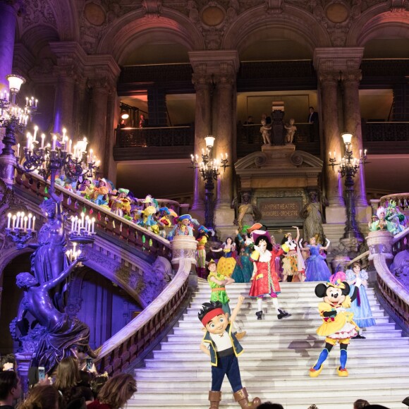 Exclusif - Atmosphère - Avant-première de la nouvelle saison "Festival Pirates et Princesses" de Disneyland Paris au Palais Garnier à Paris, France, le 9 mars 2018.© Cyril Moreau/Bestimage