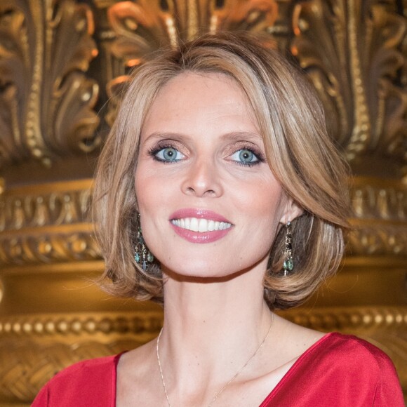 Exclusif - Sylvie Tellier (Enceinte) - Avant-première de la nouvelle saison "Festival Pirates et Princesses" de Disneyland Paris au Palais Garnier à Paris, France, le 9 mars 2018.© Cyril Moreau/Bestimage