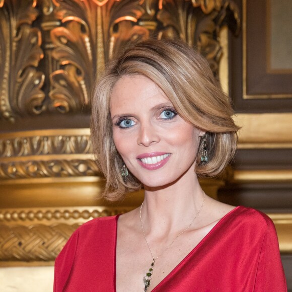 Exclusif - Sylvie Tellier (Enceinte) - Avant-première de la nouvelle saison "Festival Pirates et Princesses" de Disneyland Paris au Palais Garnier à Paris, France, le 9 mars 2018.© Cyril Moreau/Bestimage