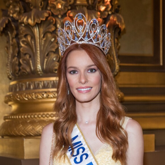 Exclusif - Maëva Coucke (Miss France 2018) - Avant-première de la nouvelle saison "Festival Pirates et Princesses" de Disneyland Paris au Palais Garnier à Paris, France, le 9 mars 2018.© Cyril Moreau/Bestimage