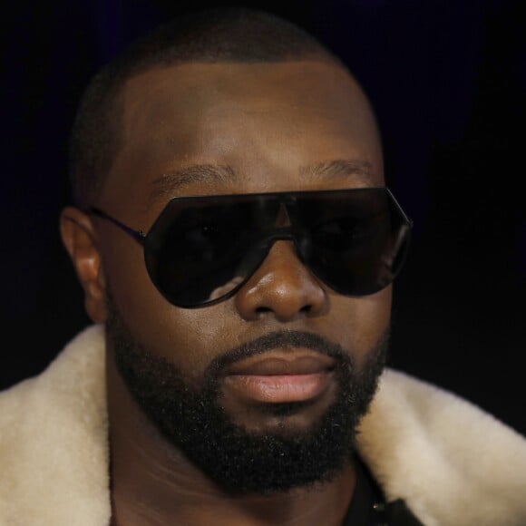 Maître Gims inaugure sa statue de cire au Musée Grévin à Paris le 2 octobre 2017. © Marc Ausset- Lacroix / Bestimage
