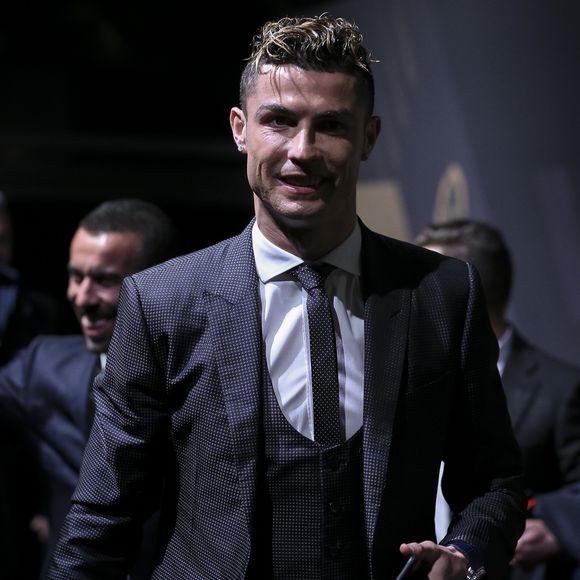 Cristiano Ronaldo lors de la cérémonie des Quina Awards, à Lisbonne le 19 mars 2018.