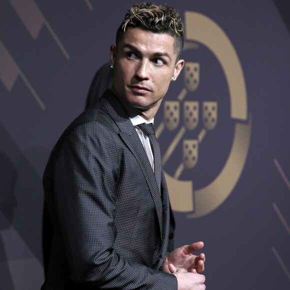 Cristiano Ronaldo lors de la cérémonie des Quina Awards, à Lisbonne le 19 mars 2018.