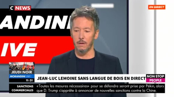Jean-Luc Lemoine parle de ses 4/3 sur CNews, le 22 mars 2018.