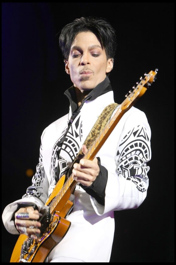 Prince au Grand Palais à Paris en octobre 2009