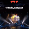 David Hallyday sur la scène de L'Orangerie à Roissy-en-France, le 29 mars 2018.