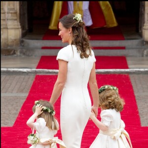 MARIAGE DE CATHERINE (KATE) MIDDLETON ET DU PRINCE WILLIAM, DUC ET DICHESSE DE CAMBRIDGE A LONDRES  29/04/2011: Royal Wedding of Prince William, Duke of Cambridge and Catherine, Duchess of Cambridge at Westminster Abbey in London. Pictured: Pippa Middleton Credit: Ken Goff Rota/GoffPhotos.com Ref: KGC-22 No UK Use Until 28 Days After Create Date29/04/2011 - Londres