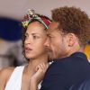 Exclusif - Noémie Lenoir, Gary Dourdan - Inauguration de l'hôpital Mère-Enfant de Bingerville (une banlieue d'Abidjan) financé par la fondation "Children of Africa" en Côte d'Ivoire, le 16 mars 2018. © Dominique Jacovides/Bestimage