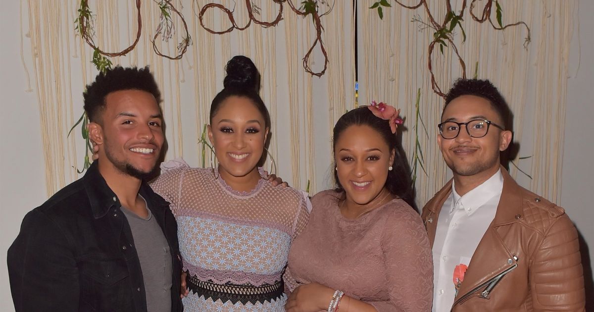Tamera Mowry et sa soeur Tia Mowry enceinte, Tahj Mowry - Tia Mowry