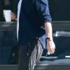 Exclusif - Colin Farrell est allé prendre un café à Hollywood, le 18 février 2018