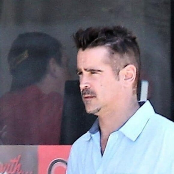 Exclusif - Colin Farrell est allé déjeuner seul à Los Feliz, le 24 janvier 2018