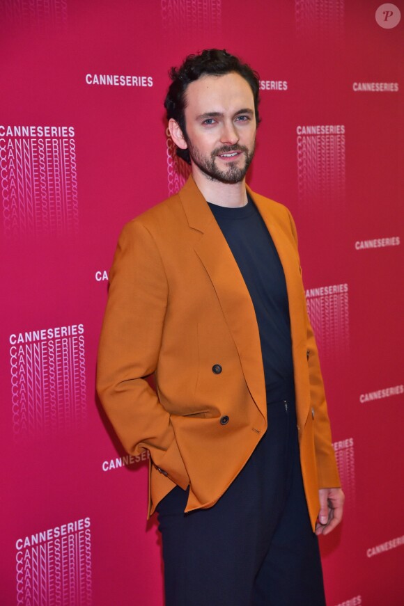 George Blagden - Soirée d'ouverture de la 1e édition du festival CanneSéries le 4 avril 2018, à Cannes.  © Bruno Bebert/Bestimage