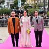 Alexander Vlahos, Elisa Lasowski et George Blagden - Soirée d'ouverture de la 1e édition du festival CanneSéries le 4 avril 2018, à Cannes. © Bruno Bebert/Bestimage
