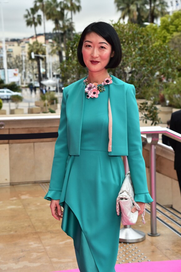 Fleur Pellerin, la présidente du CanneSéries - Soirée d'ouverture de la 1e édition du festival CanneSéries le 4 avril 2018, à Cannes.  © Bruno Bebert/Bestimage