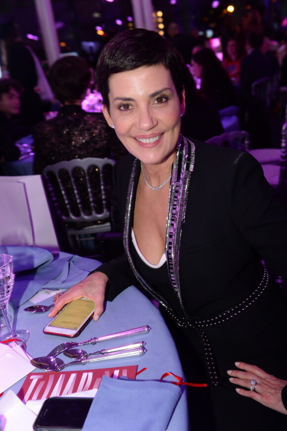 Cristina Cordula - 16ème soirée Sidaction dans la salle de réception du Pavillon d'Armenonville à Paris, France , le 25 janvier 2018. © Rachid Bellak/Bestimage