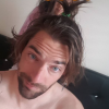 Camille Lacourt et sa fille Jazz sur Instagram, le 8 avril 2018.