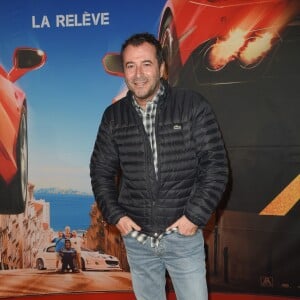 Bernard Montiel - Avant-première du film "Taxi 5" au cinéma le Grand Rex à Paris, France, le 8 avril 2018. © Coadic Guirec/Bestimage