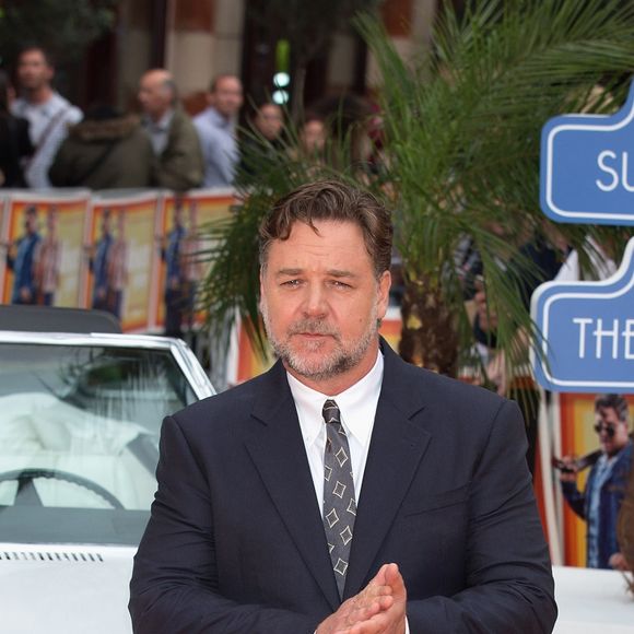 Russell Crowe à la première du film 'The nice guys" à Londres le 19 mai 2016.