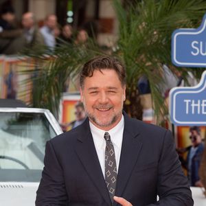 Russell Crowe à la première du film 'The nice guys" à Londres le 19 mai 2016.