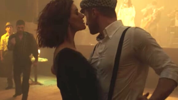 Fauve Hautot dans le clip "Te Prohíbo" de Plaza Francia - avril 2018.