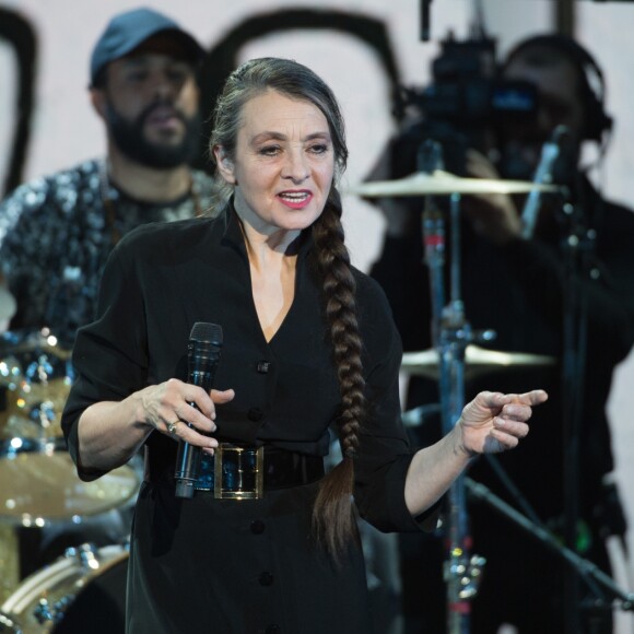 Catherine Ringer - 33e cérémonie des Victoires de la Musique à la Seine musicale de Boulogne-Billancourt, le 9 février 2018. © Coadic Guirec/Bestimage