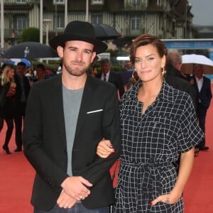 Fauve Hautot et son compagnon Jules Renault à la première de "Kidnap" lors du 43e Festival du Cinéma Américain de Deauville, le 3 septembre 2017. © Denis Guignebourg/Bestimage