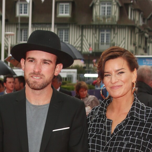 Fauve Hautot et son compagnon Jules Renault à la première de "Kidnap" lors du 43e Festival du Cinéma Américain de Deauville, le 3 septembre 2017. © Denis Guignebourg/Bestimage